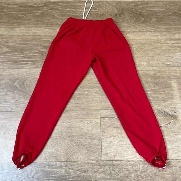 GK Elite Gymnastics Tumbling Trampoline Pants w/stirrups - Picture 2 of 8